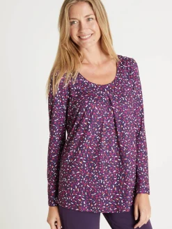 Femme Daxon Tee-shirt tunique manches longues