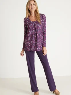 Femme Daxon Tee-shirt tunique manches longues