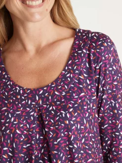 Femme Daxon Tee-shirt tunique manches longues