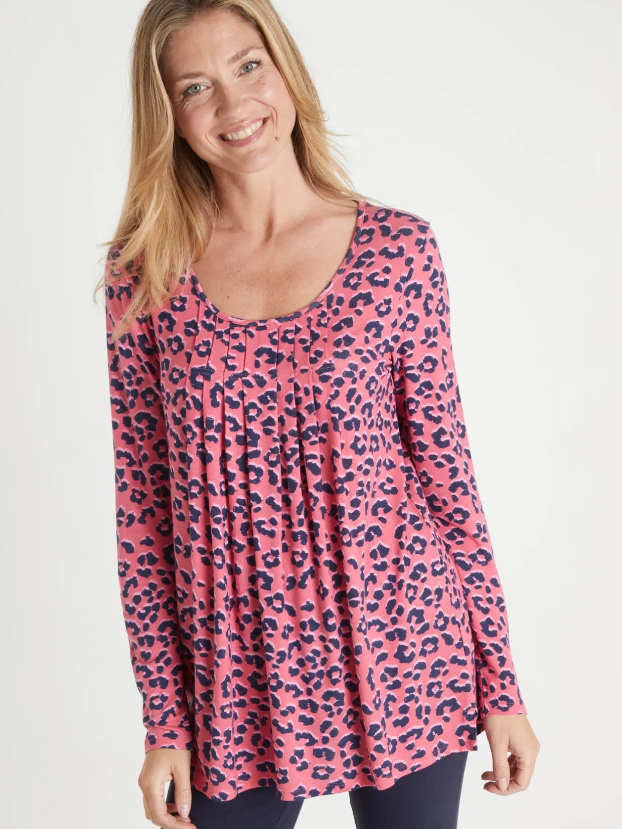 Femme Daxon Tee-shirt tunique manches longues