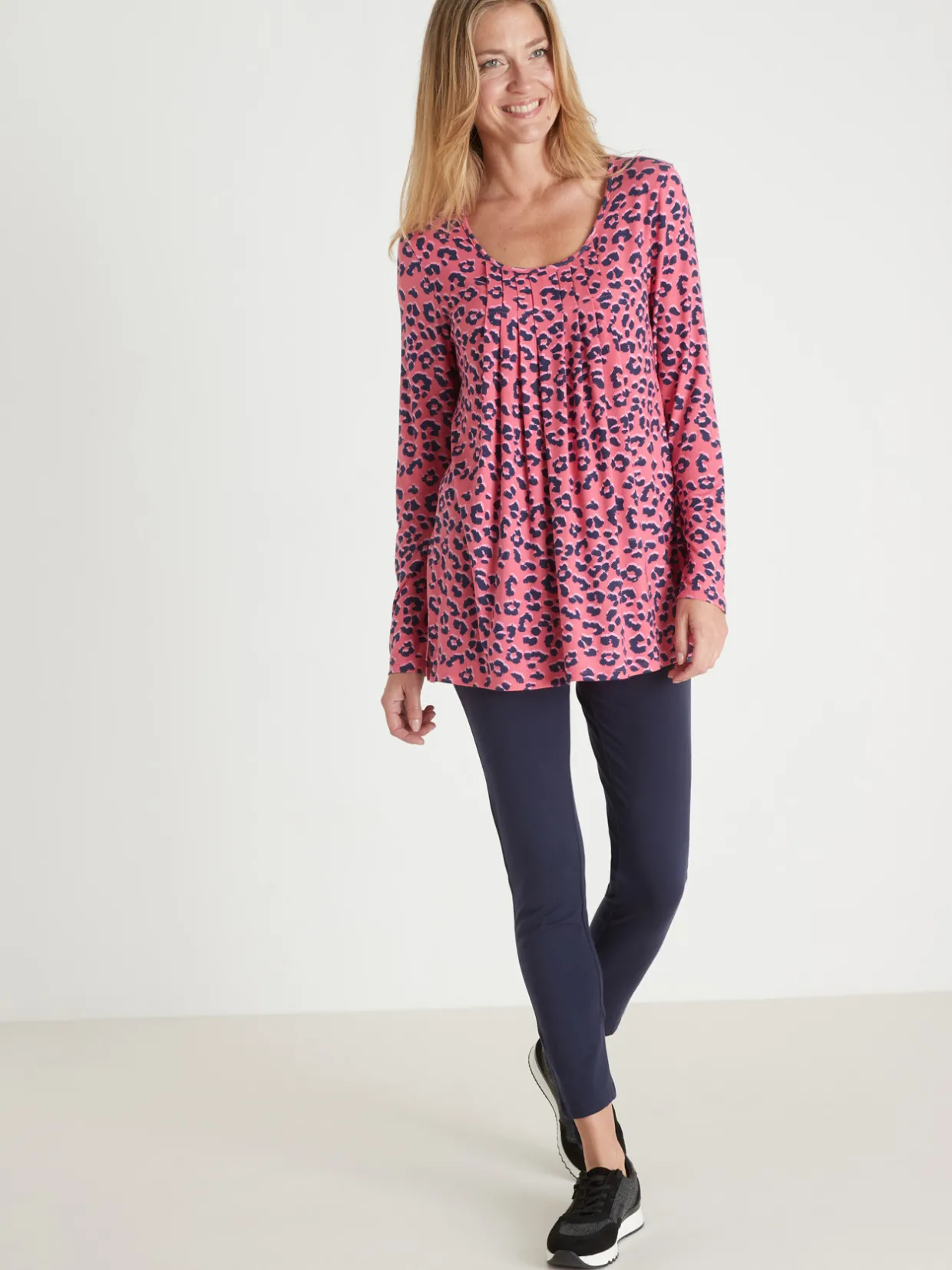 Femme Daxon Tee-shirt tunique manches longues