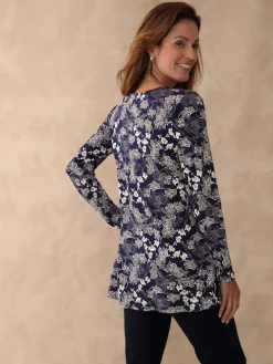 Femme Daxon Tee-shirt tunique manches longues