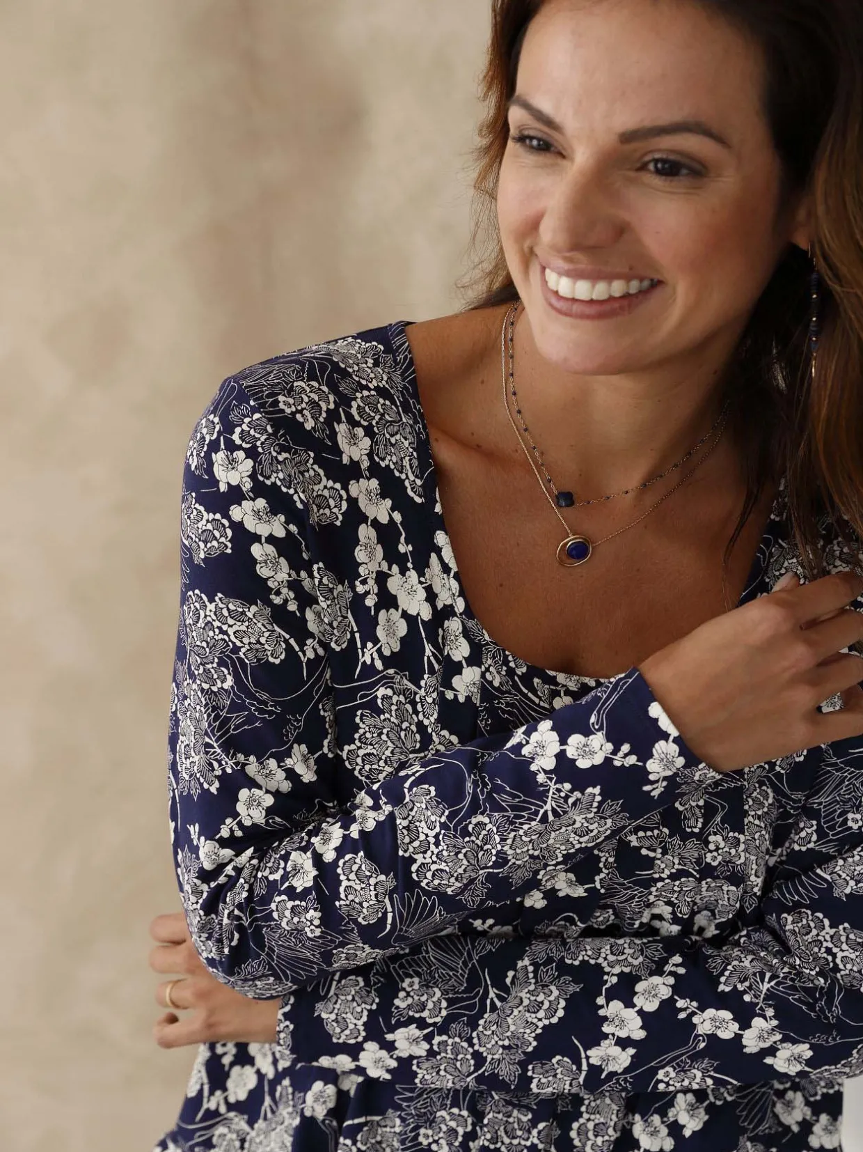 Femme Daxon Tee-shirt tunique manches longues