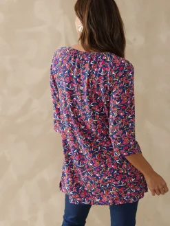 Femme Daxon Tee-shirt tunique manches 3/4