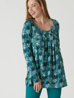 Femme Daxon Tee-shirt tunique manches longues