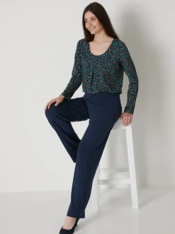 Femme Daxon Tee-shirt tunique manches longues