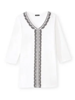 Femme Daxon Tee-shirt tunique manches 3/4