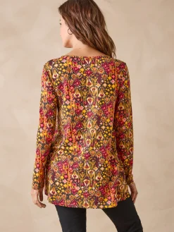 Femme Daxon Tee-shirt tunique manches longues