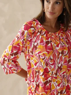 Femme Daxon Tee-shirt tunique manches 3/4