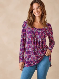 Femme Daxon Tee-shirt tunique manches longues