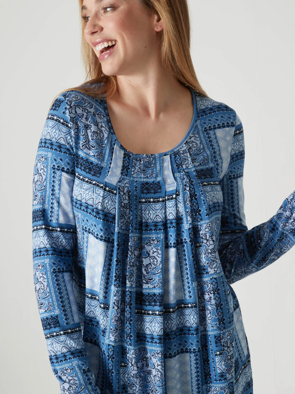 Femme Daxon Tee-shirt tunique manches longues