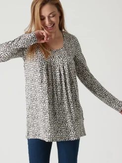 Femme Daxon Tee-shirt tunique manches longues