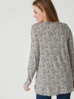 Femme Daxon Tee-shirt tunique manches longues