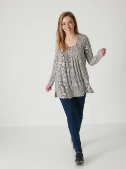 Femme Daxon Tee-shirt tunique manches longues