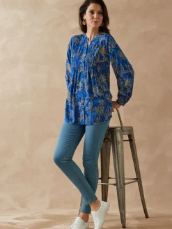 Femme Daxon Tregging en denim