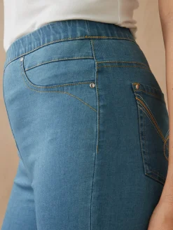 Femme Daxon Tregging en denim