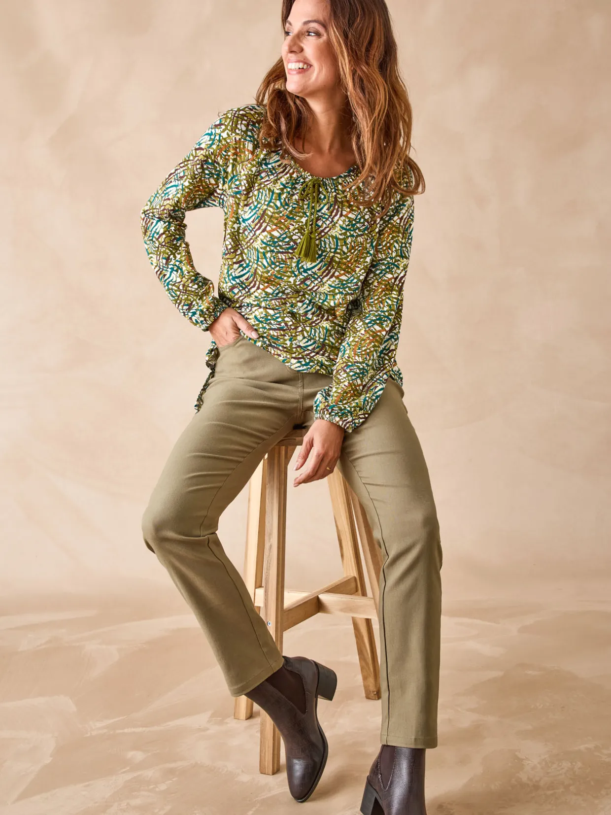 Femme Daxon Tregging en tissu stretch