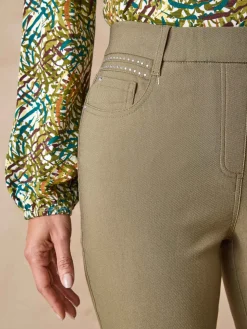 Femme Daxon Tregging en tissu stretch