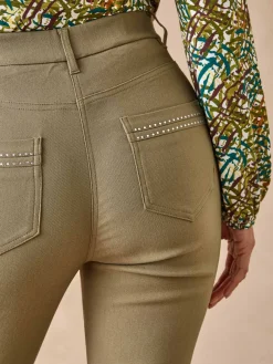 Femme Daxon Tregging en tissu stretch