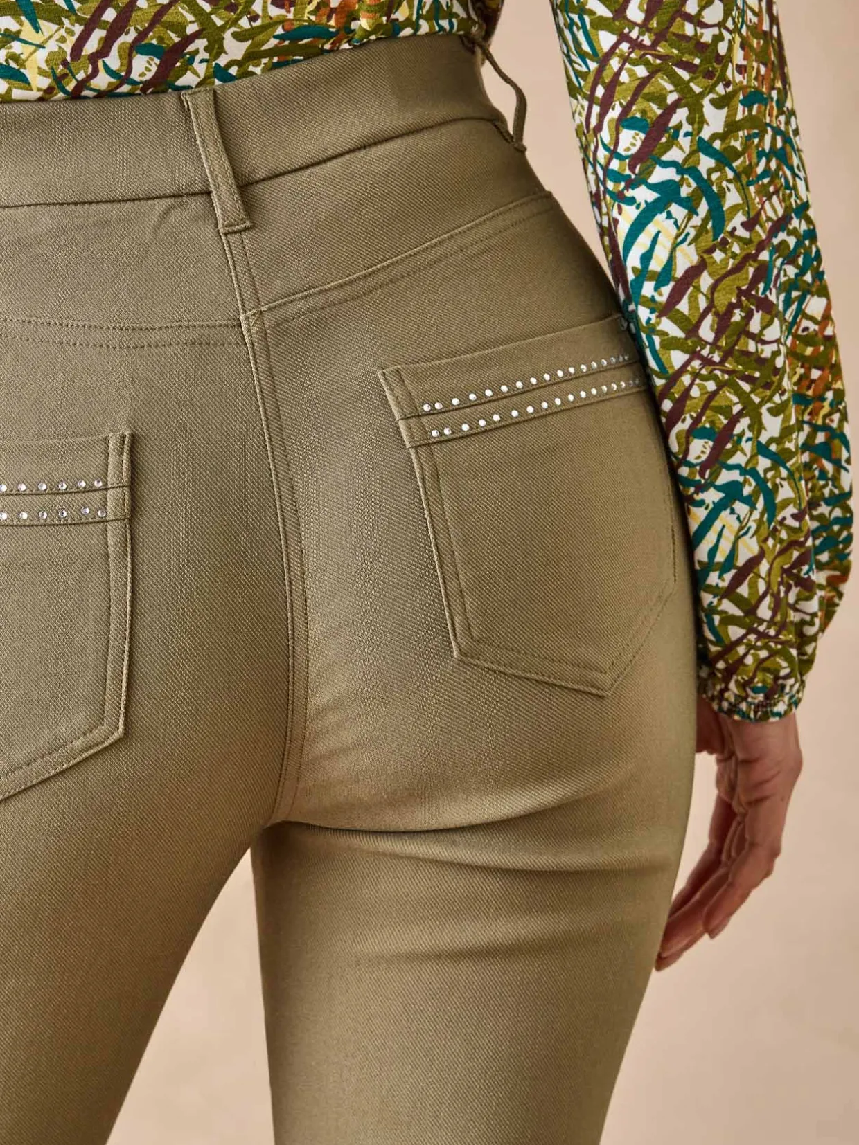 Femme Daxon Tregging en tissu stretch