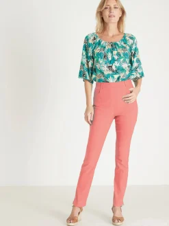 Femme Daxon Tregging en tissu stretch