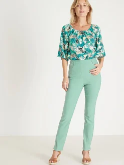 Femme Daxon Tregging en tissu stretch