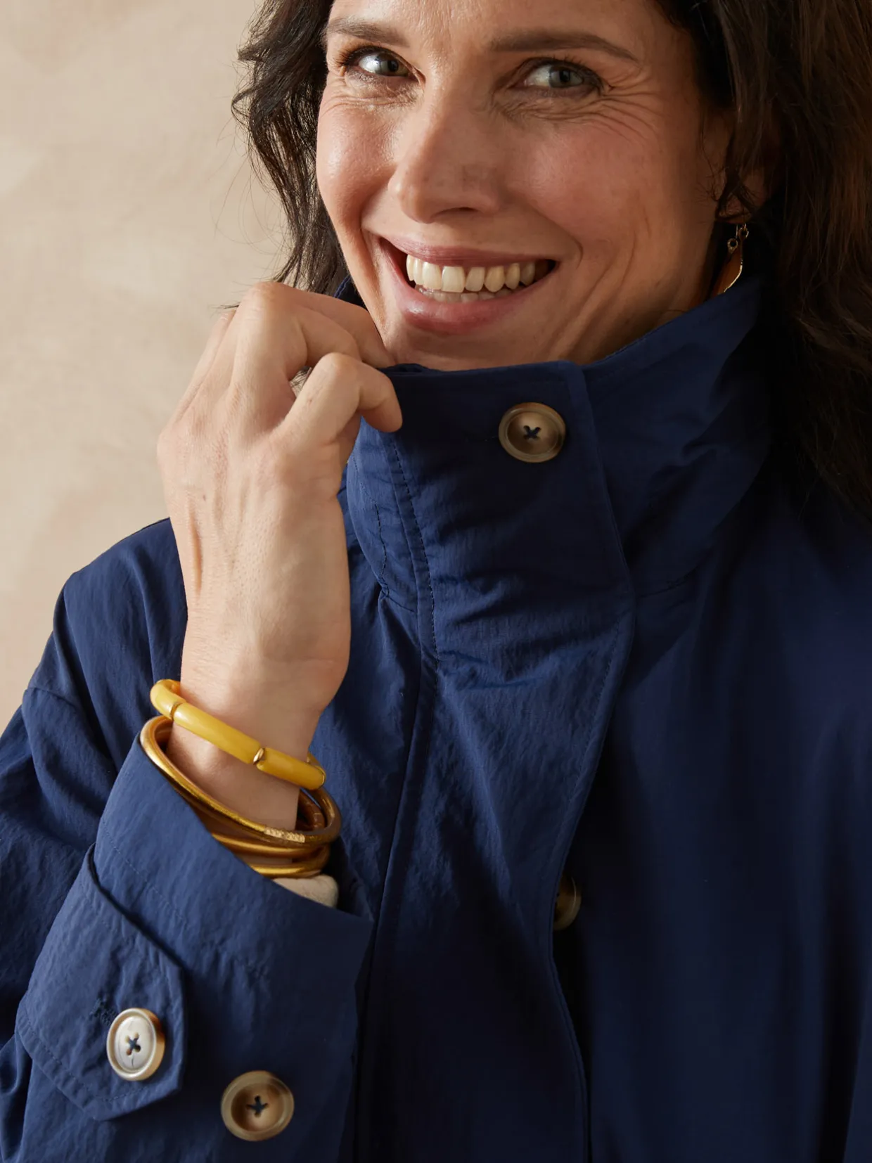 Femme Daxon Trench déperlant