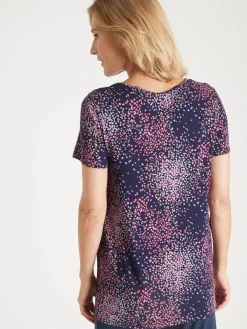 Femme Daxon Tunique en maille crêpe