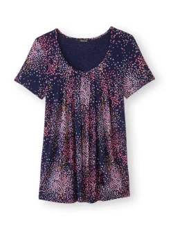 Femme Daxon Tunique en maille crêpe