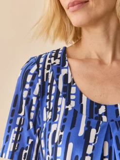 Femme Daxon Tunique en maille crêpe