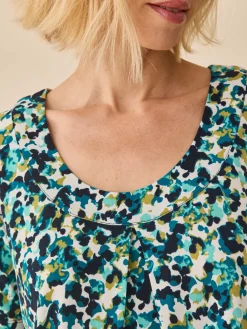 Femme Daxon Tunique en maille crêpe