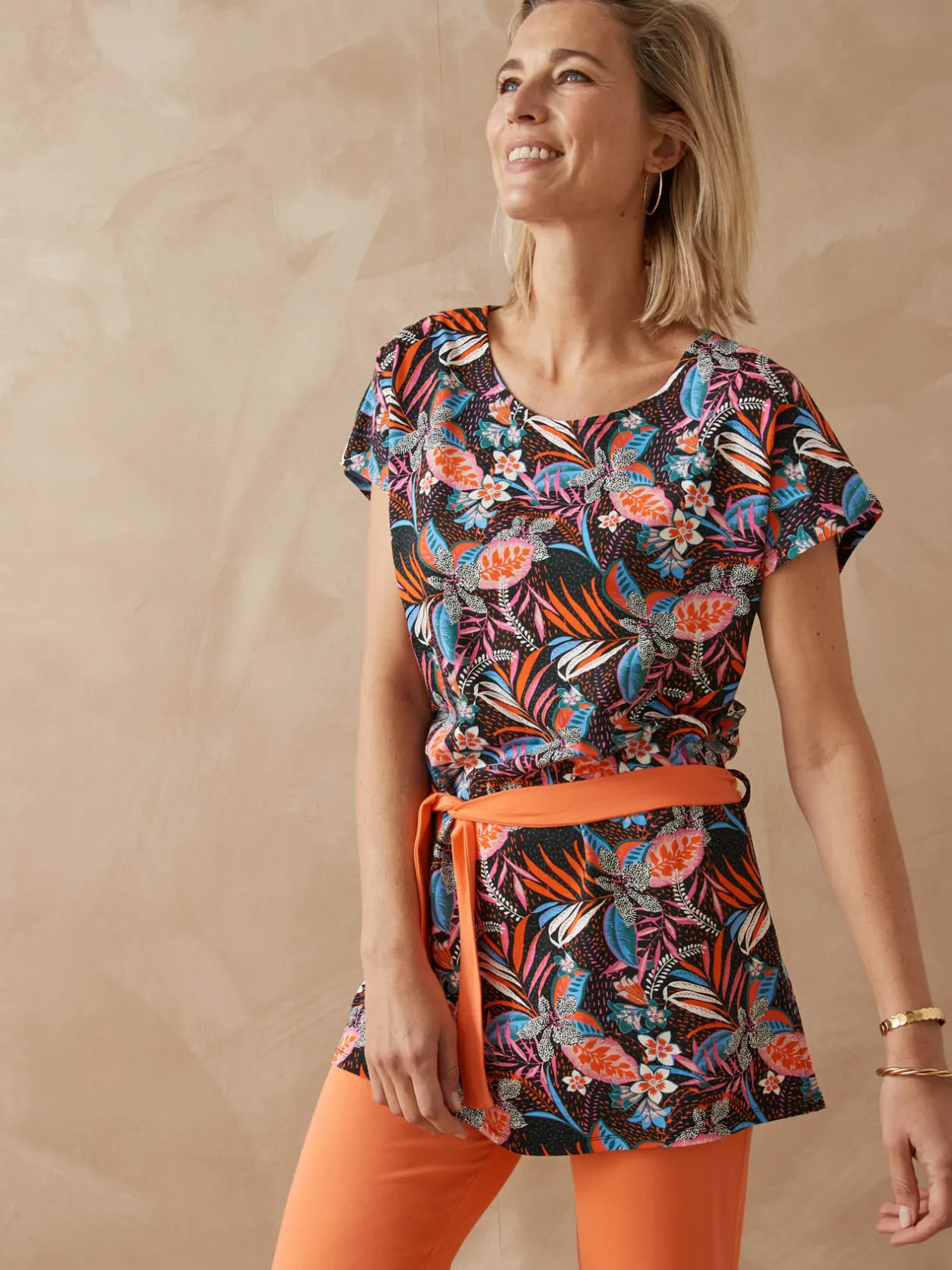 Femme Daxon Tunique encolure bateau