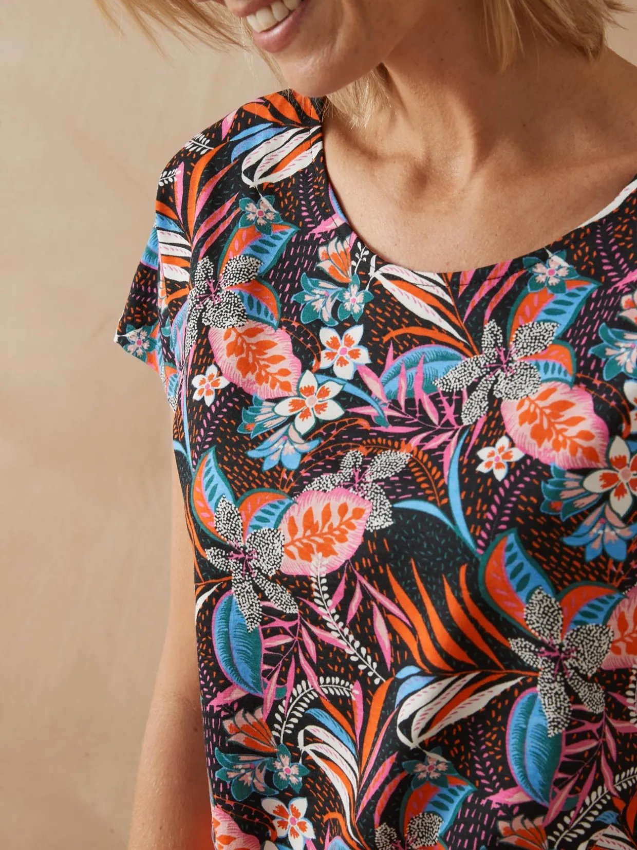 Femme Daxon Tunique encolure bateau