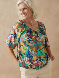 Femme Daxon Tunique fluide manches au coude