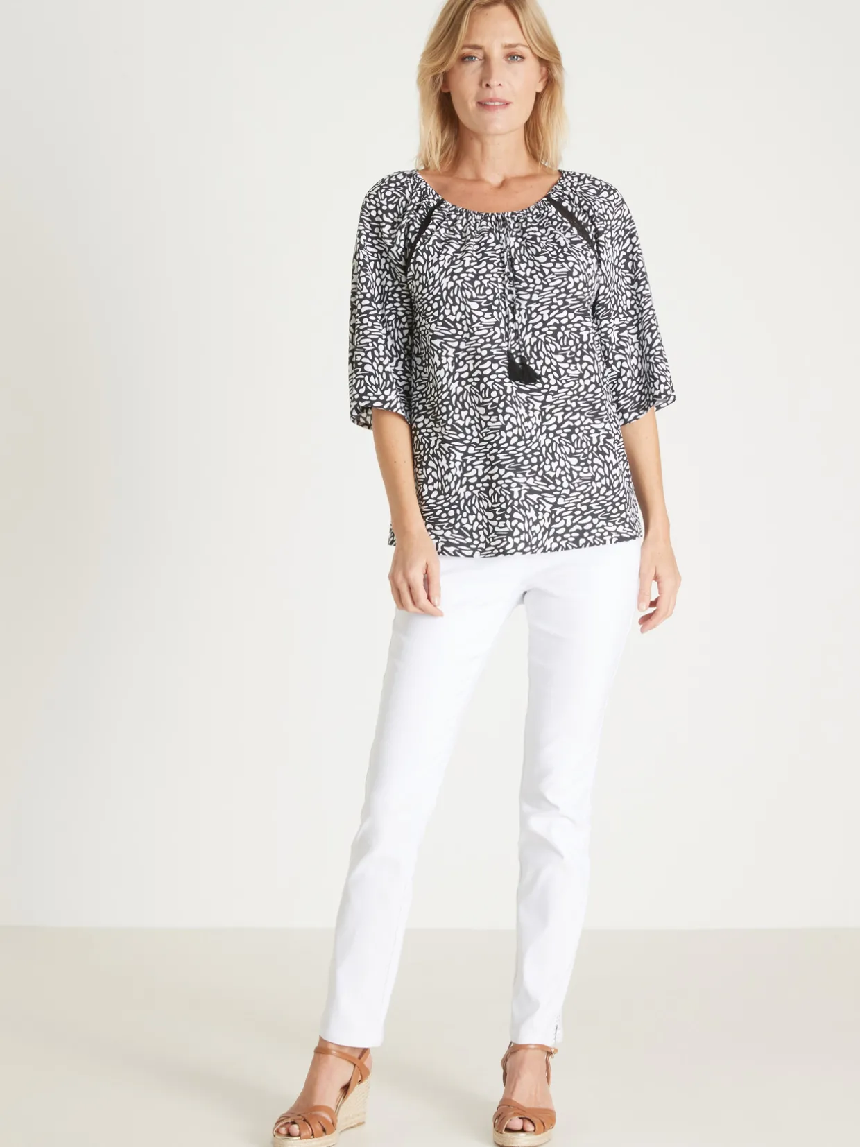 Femme Daxon Tunique fluide manches au coude