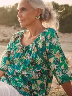 Femme Daxon Tunique fluide manches au coude