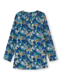 Femme Daxon Tunique longue entièrement boutonnée