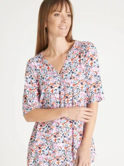 Femme Daxon Tunique maille fluide coupe confort