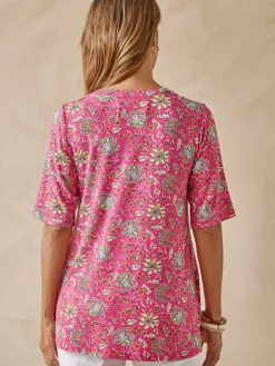 Femme Daxon Tunique maille fluide coupe confort