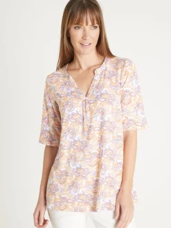 Femme Daxon Tunique maille fluide coupe confort