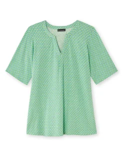 Femme Daxon Tunique maille fluide coupe confort