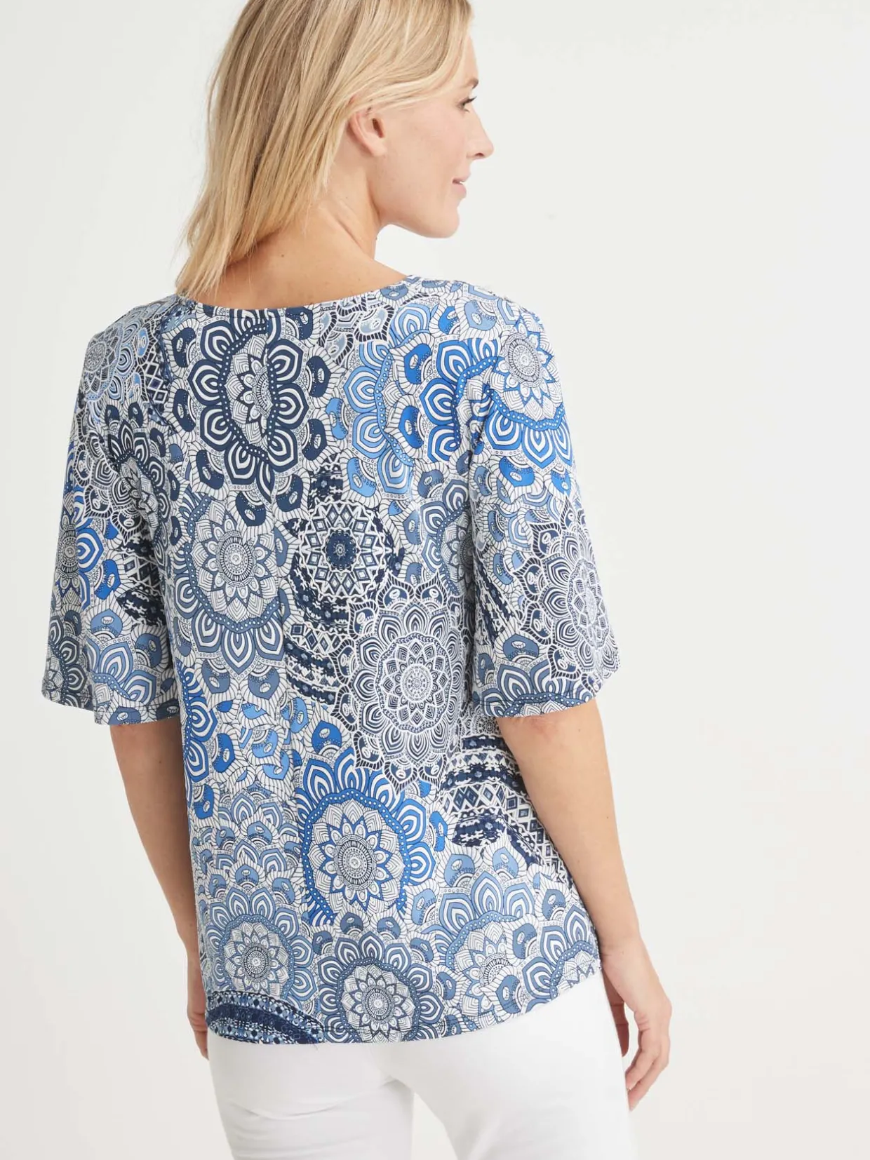 Femme Daxon Tunique manches pagode 3/4