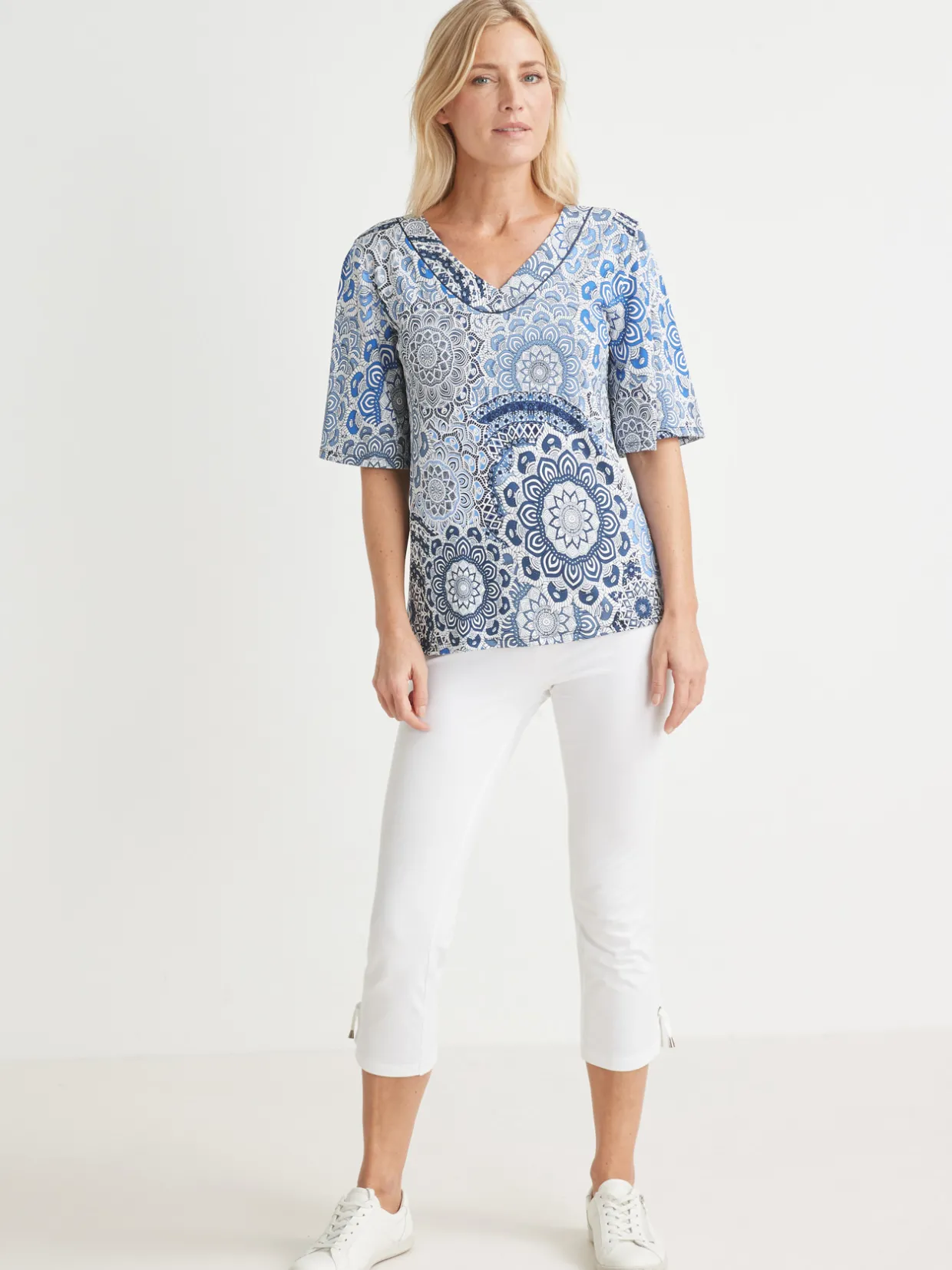 Femme Daxon Tunique manches pagode 3/4