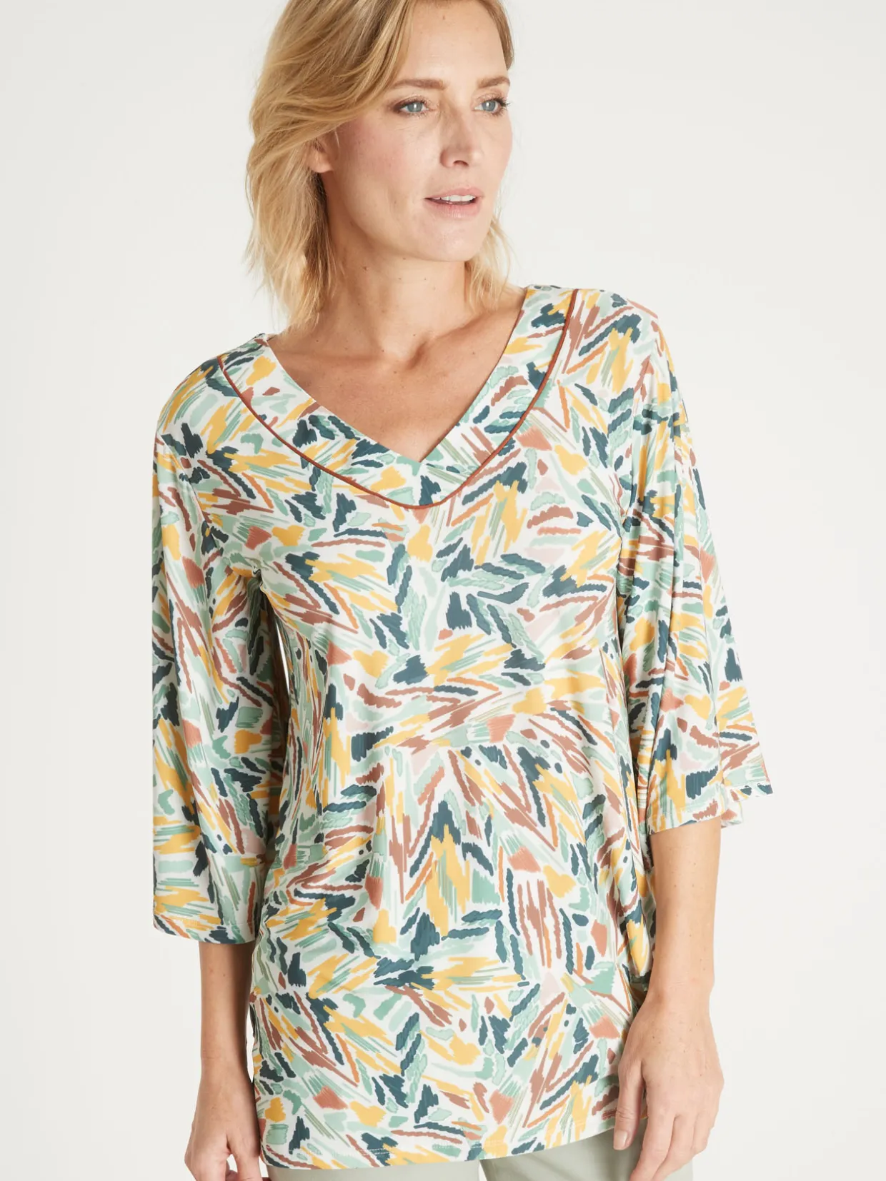 Femme Daxon Tunique manches pagode 3/4