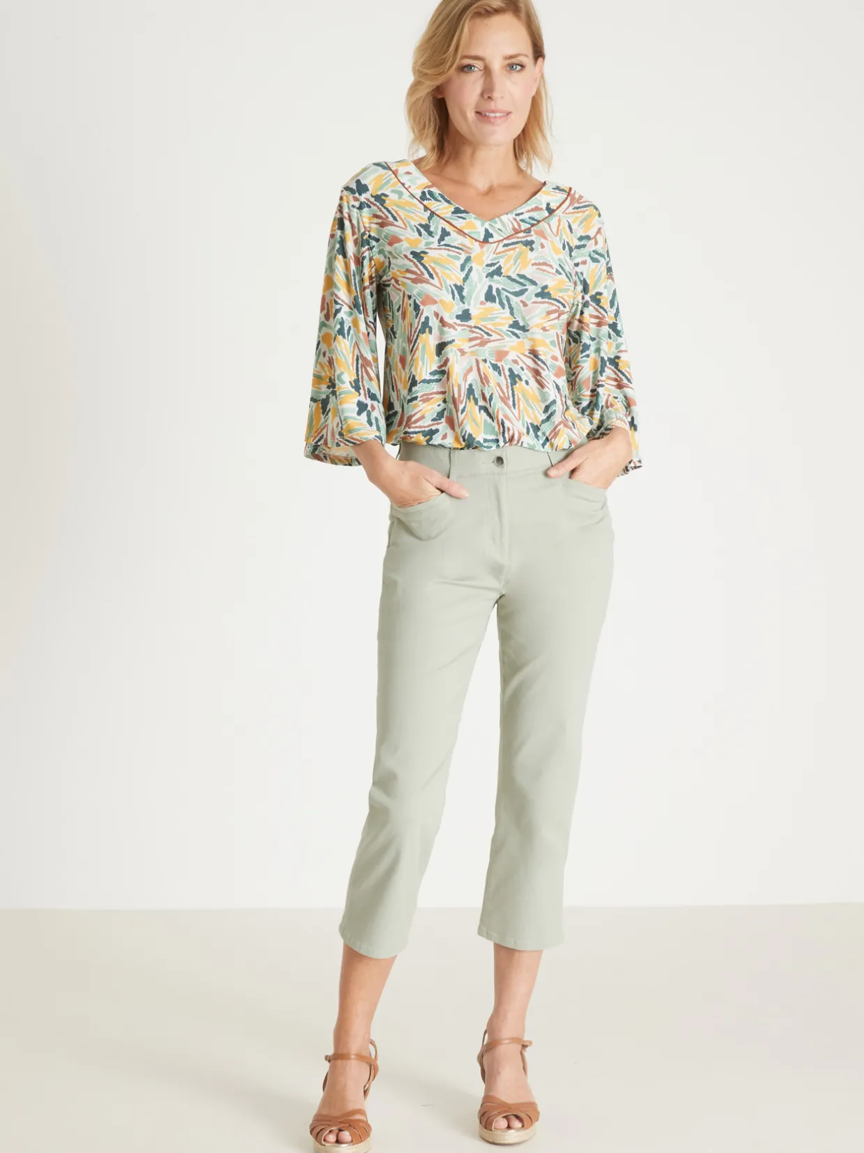 Femme Daxon Tunique manches pagode 3/4