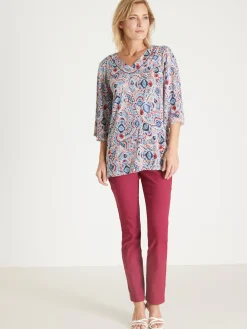 Femme Daxon Tunique manches pagode 3/4