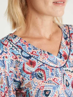 Femme Daxon Tunique manches pagode 3/4