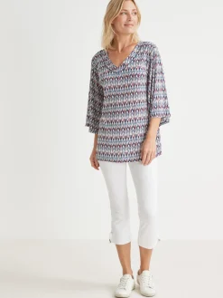 Femme Daxon Tunique manches pagode 3/4