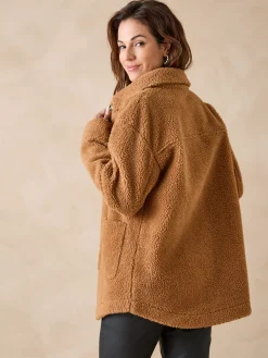 Femme Daxon Veste chaude en maille moutonnée