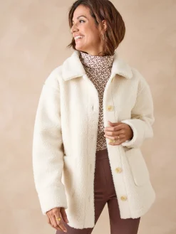 Femme Daxon Veste chaude en maille moutonnée